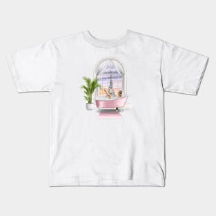 Paris Views Kids T-Shirt